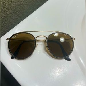 Ray Ban Polarized Double Bridge Sunglasses